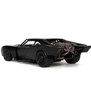 اسباب بازی ماشین فلزی بتموبیل و فیگور فلزی بتمن با مقیاس 1:24 Batman and Batmobile_اسباب بازی ماشین